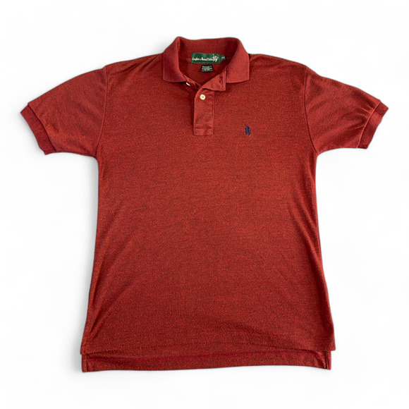 Vintage Knights of Round Table Polo Shirt Adult SMALL Red Crest 90s Preppy - Picture 1 of 8